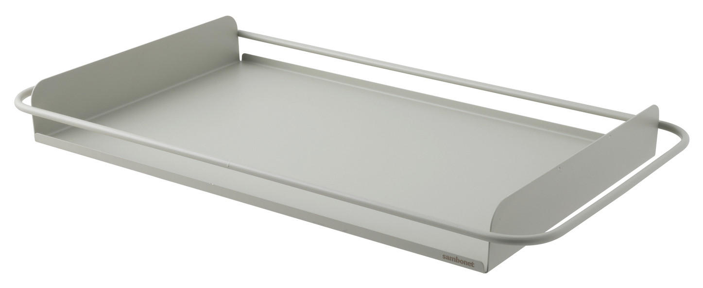 SERVIRNI PLADENJ  Radici  61,8/6/32,8 cm           - Basics, kovina (61,8/6/32,8cm) - Sambonet
