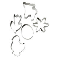 VYKRAJO. NA LINECKÉ CUKROVÍ - barvy stříbra, Basics, kov