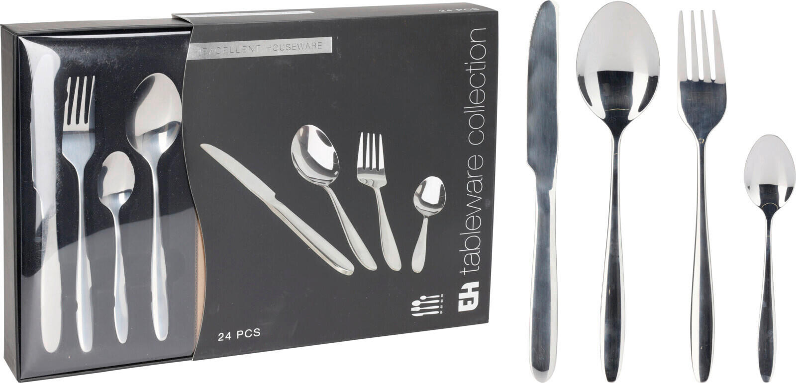 SET DE TACÂMURI   - argintiu, Basics, metal (37,5/25/5,2cm)