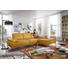WOHNLANDSCHAFT in Leder Gelb - Chromfarben/Gelb, Design, Leder (298/178cm) - Chilliano WOHNLANDSCHAFT in Leder Gelb - Chromfarben/Gelb, Design, Leder (298/178cm) - Chilliano