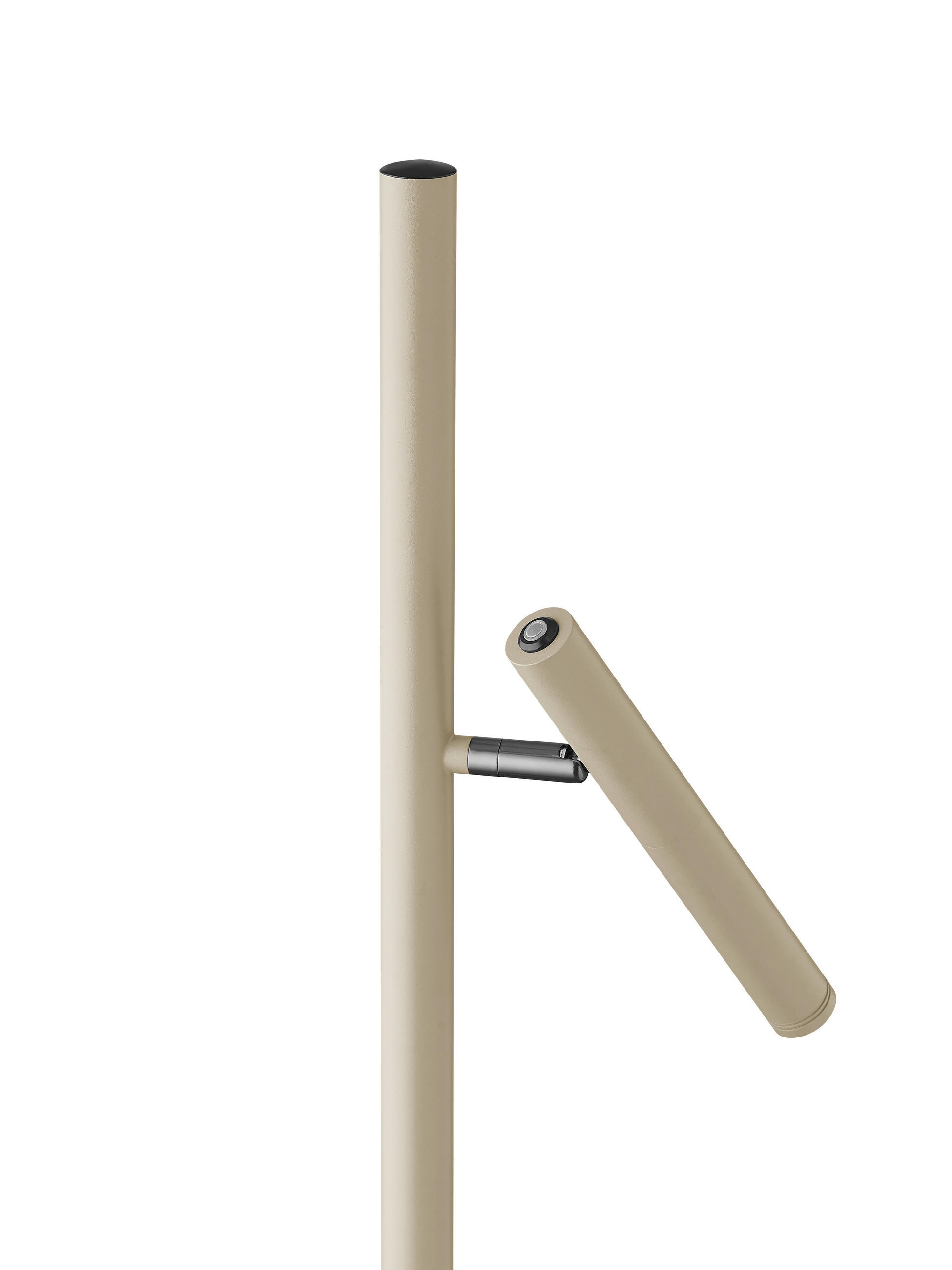 AKKU-STEHLEUCHTE 20/163 cm    - Beige, Design, Metall (20/163cm) - Hell