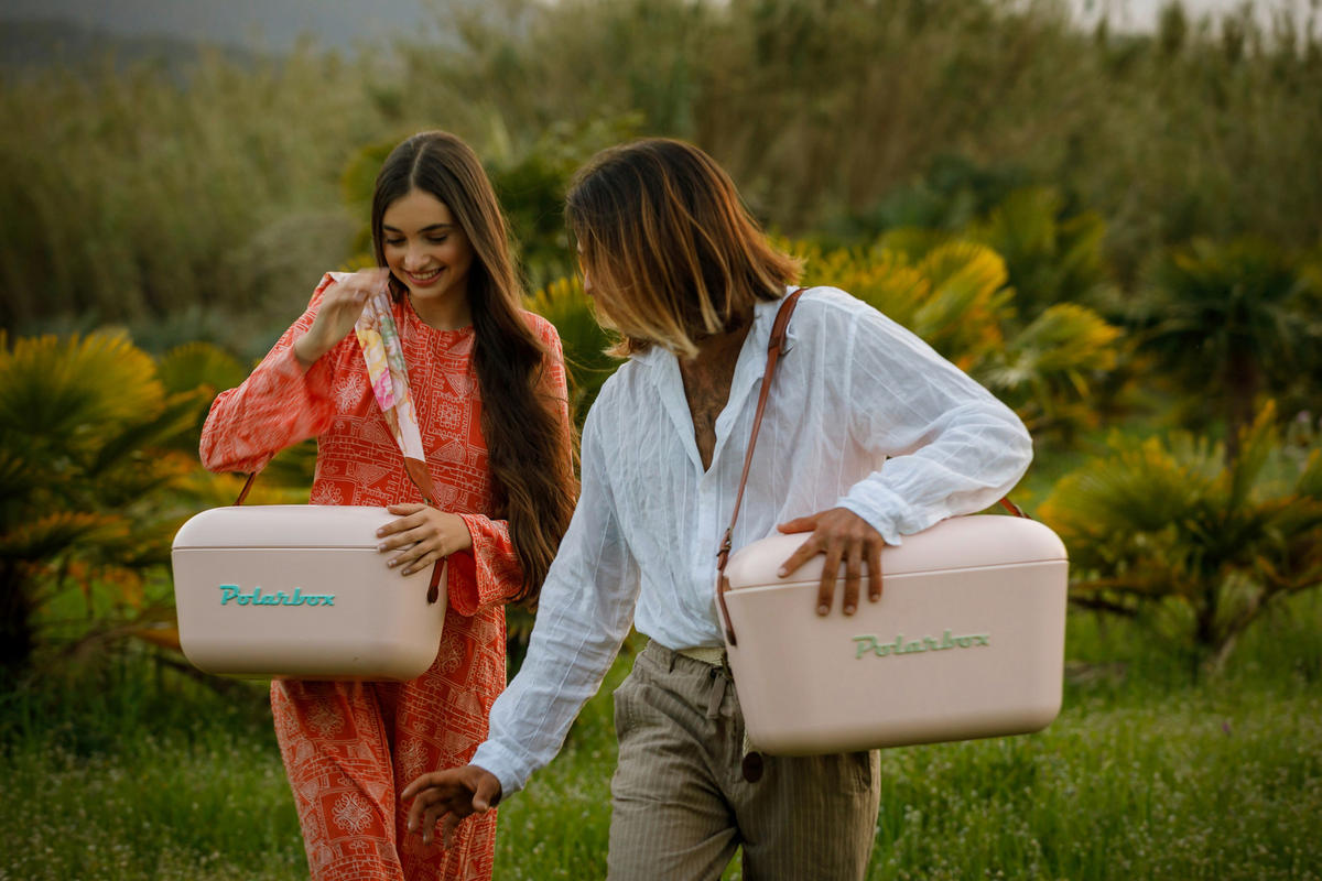 KÜHLBOX Polarbox  - Hellrosa, Basics, Kunststoff (39,3/25,9/24,3cm) - Polarbox