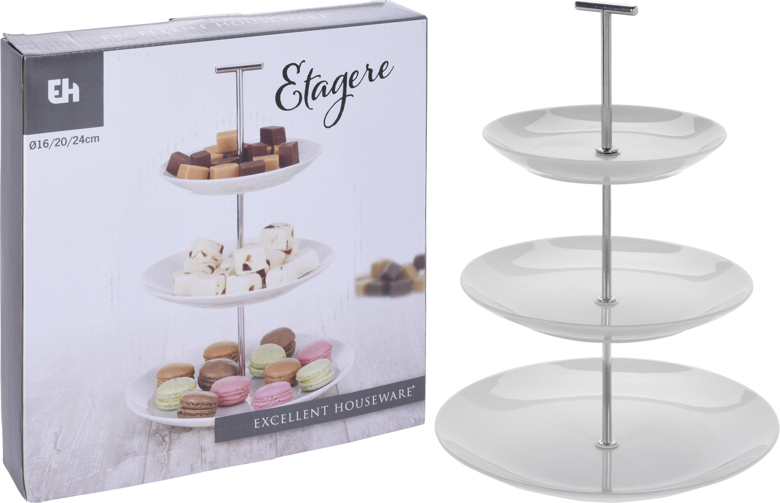 STOJAN NA CUPCAKES - Basics, keramika (4.8/25/25cm)