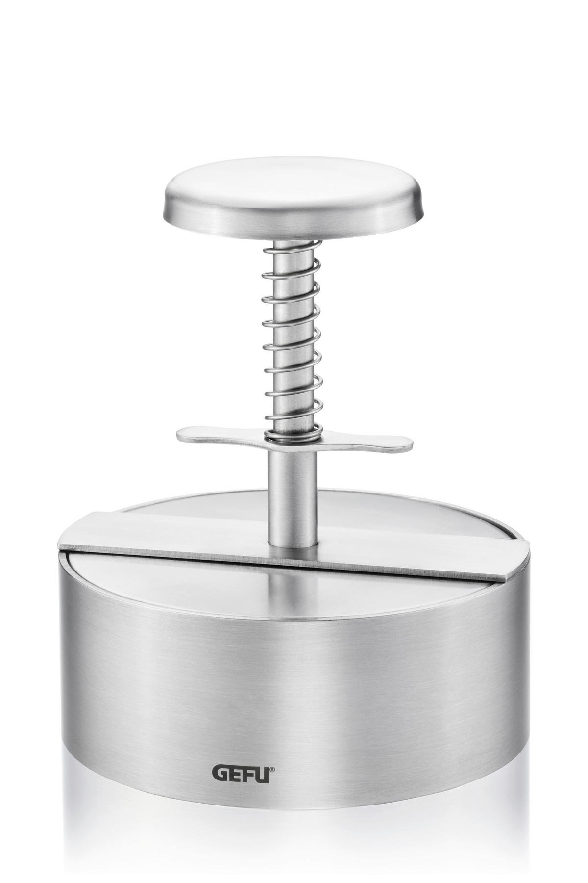 STISKALO ZA HAMBURGER - barve nerjavečega jekla, Basics, kovina (11,5/14cm) - Gefu