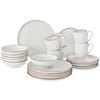 KOMBISERVICE 24-teilig Bergen  - Beige, Design, Keramik - Landscape