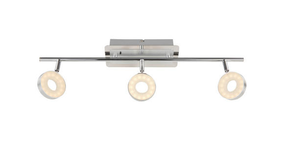 LED-STRAHLER 60,5/9/18,5 cm - Chromfarben/Alufarben, Trend, Metall (60,5/9/18,5cm) - Novel