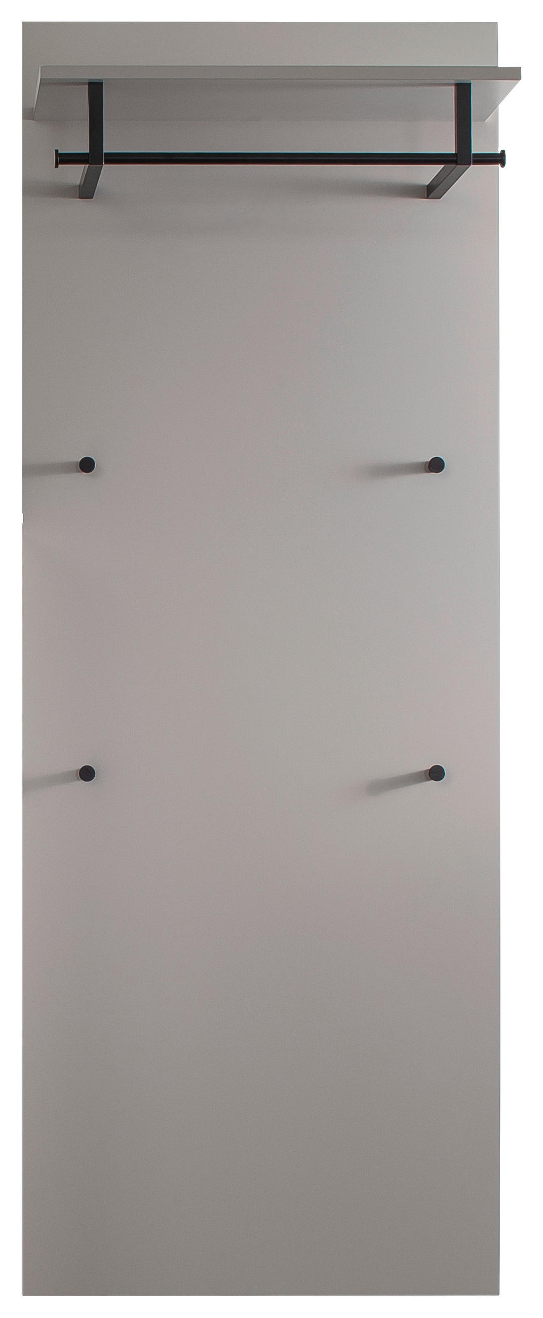 GARDEROBENPANEEL in 68/180/29 cm - Grau, Design, Holzwerkstoff (68/180/29cm) - Moderano