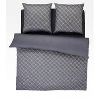 WENDEBETTWÄSCHE Cornflower Gradiant Makosatin 200/200 cm  - Anthrazit, Basics, Textil (200/200cm) - Joop!