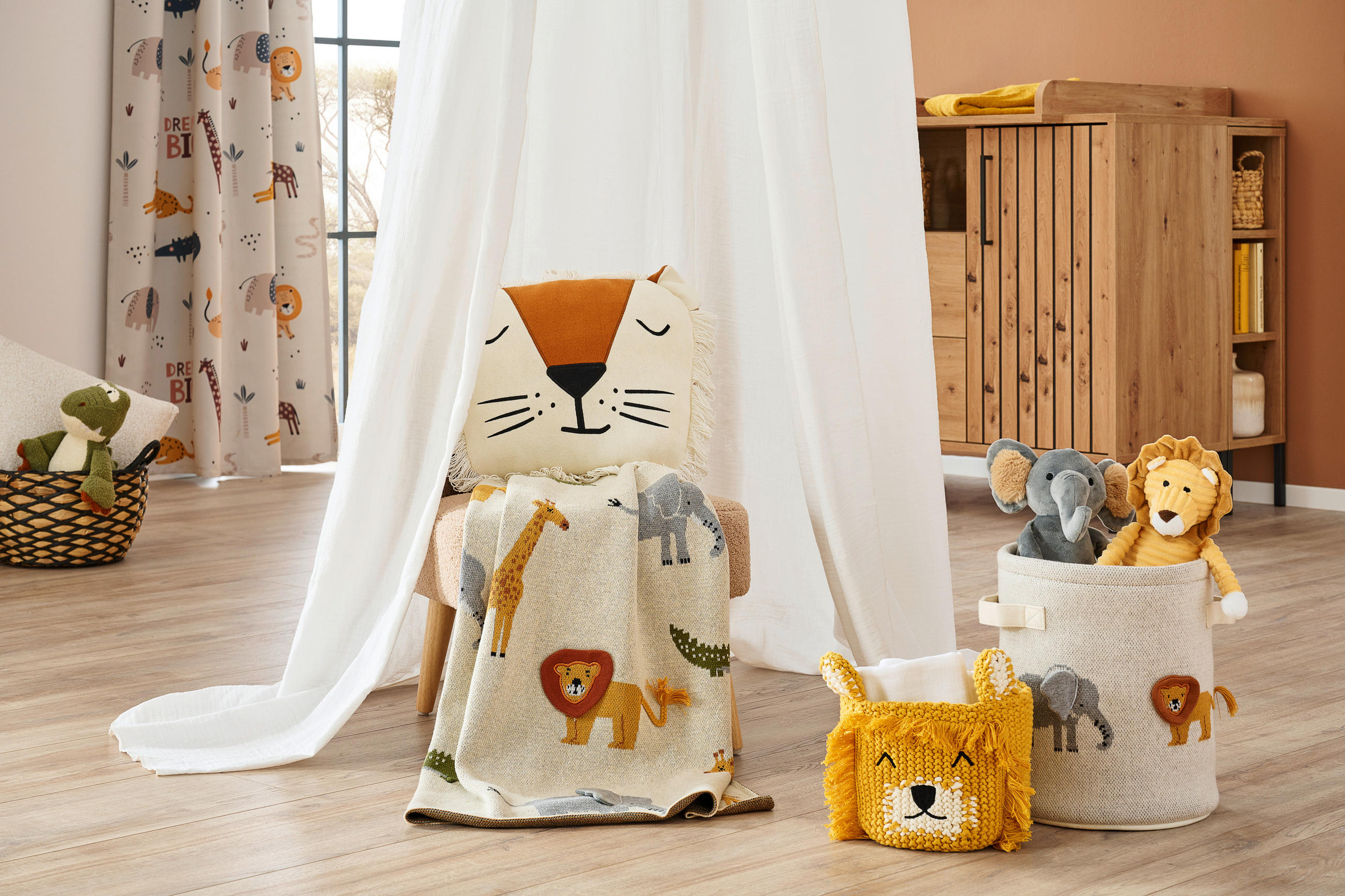 BABYKISSEN    - Weiss, Trend, Textil (32/32cm) - Patinio
