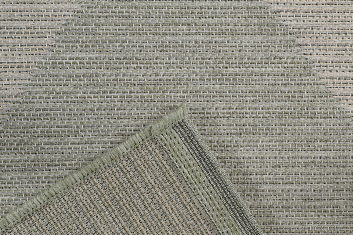 FLACHWEBETEPPICH 200/290 cm Amalfi Creme, Grün, Hellgrün  - Creme/Hellgrün, Trend, Textil (200/290cm)