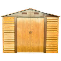 GERÄTEHAUS 278/215/323 cm  - Hellbraun, Basics, Metall (278/215/323cm)