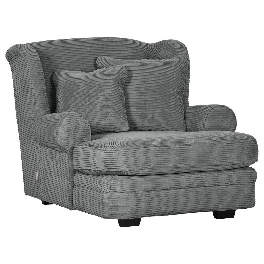 Ambia Home XXL KRESLO, textil, tmavosivá Ambia Home XXL KRESLO, textil, tmavosivá