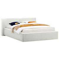 POLSTERBETT 140/200 cm, inkl.  in Weiß  - Weiß, Basics, Textil (140/200cm) - Boxxx