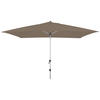 SONNENSCHIRM 300x200 cm Greige  - Greige/Alufarben, KONVENTIONELL, Textil/Metall (300/200cm) - Doppler
