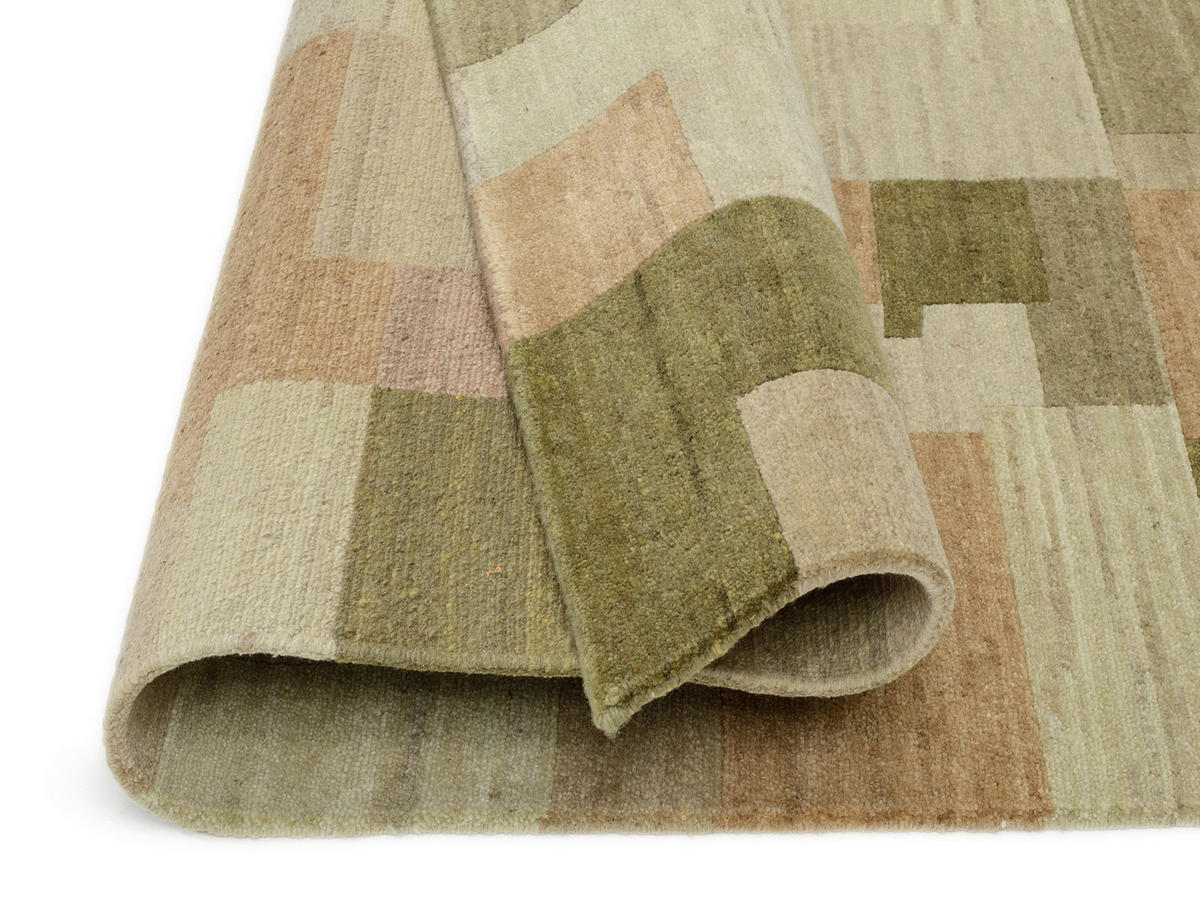 WOLLTEPPICH 250/350 cm Grün  - Grün, Design, Textil (250/350cm) - Cazaris
