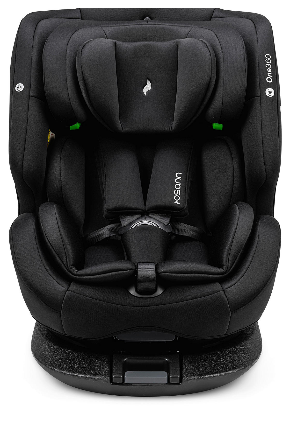 REBOARDER-KINDERSITZ ONE360 S ECE R 129 i-SIZE  - Schwarz, Basics, Kunststoff/Textil (43/58/48cm) - Osann