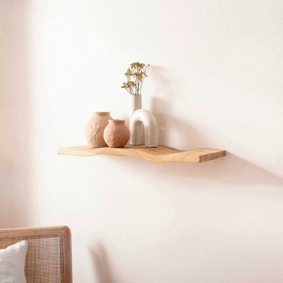 WANDBOARD40/5/20 cm Akaziefarben  - Akaziefarben, Design, Holz (40/5/20cm) - Livetastic