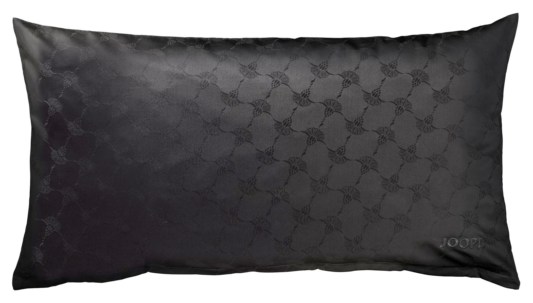 KOPFKISSENBEZUG CORNFLOWER 80/40 cm  - Schwarz, Basics, Textil (80/40cm) - Joop!