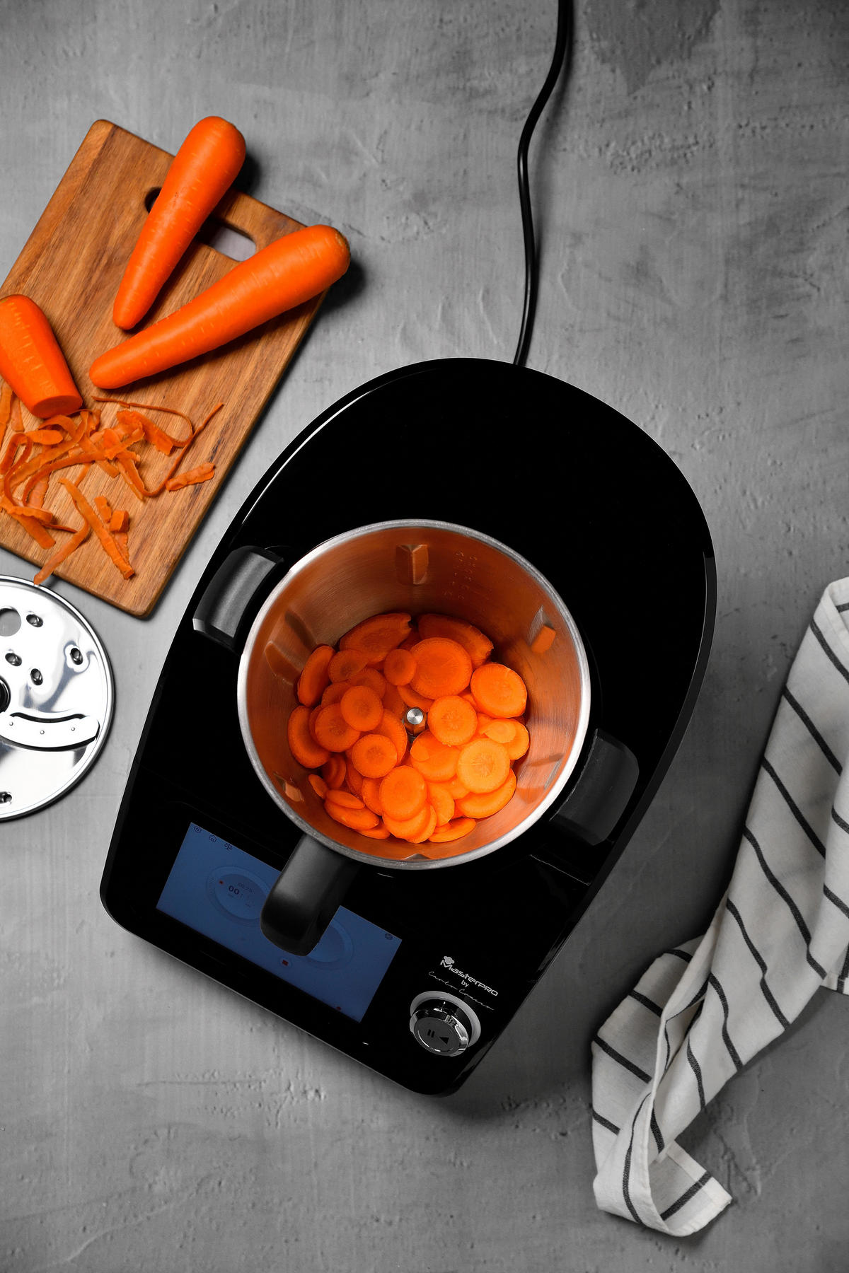 MULTICOOKER BY CARLO CRACCO  - Silberfarben/Schwarz, Trend, Metall (33.8/57/47.7cm)