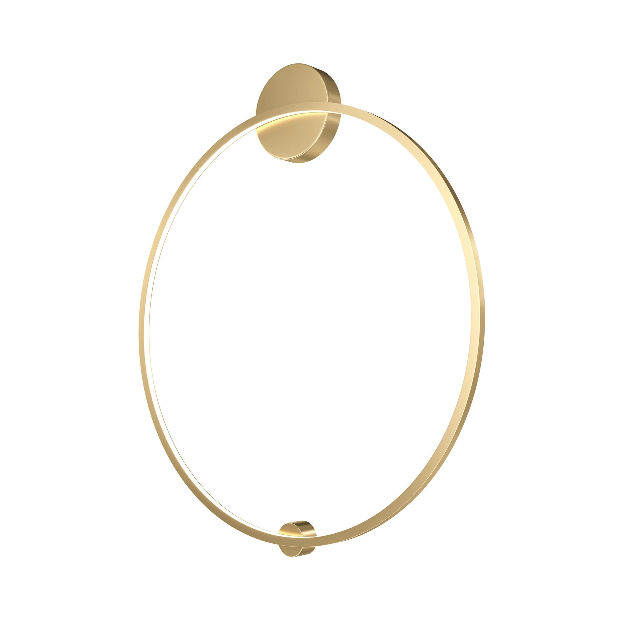 WANDLEUCHTE Modern 80/80/5 cm   - Messingfarben, Trend, Metall (80/80/5cm) - MAYTONI