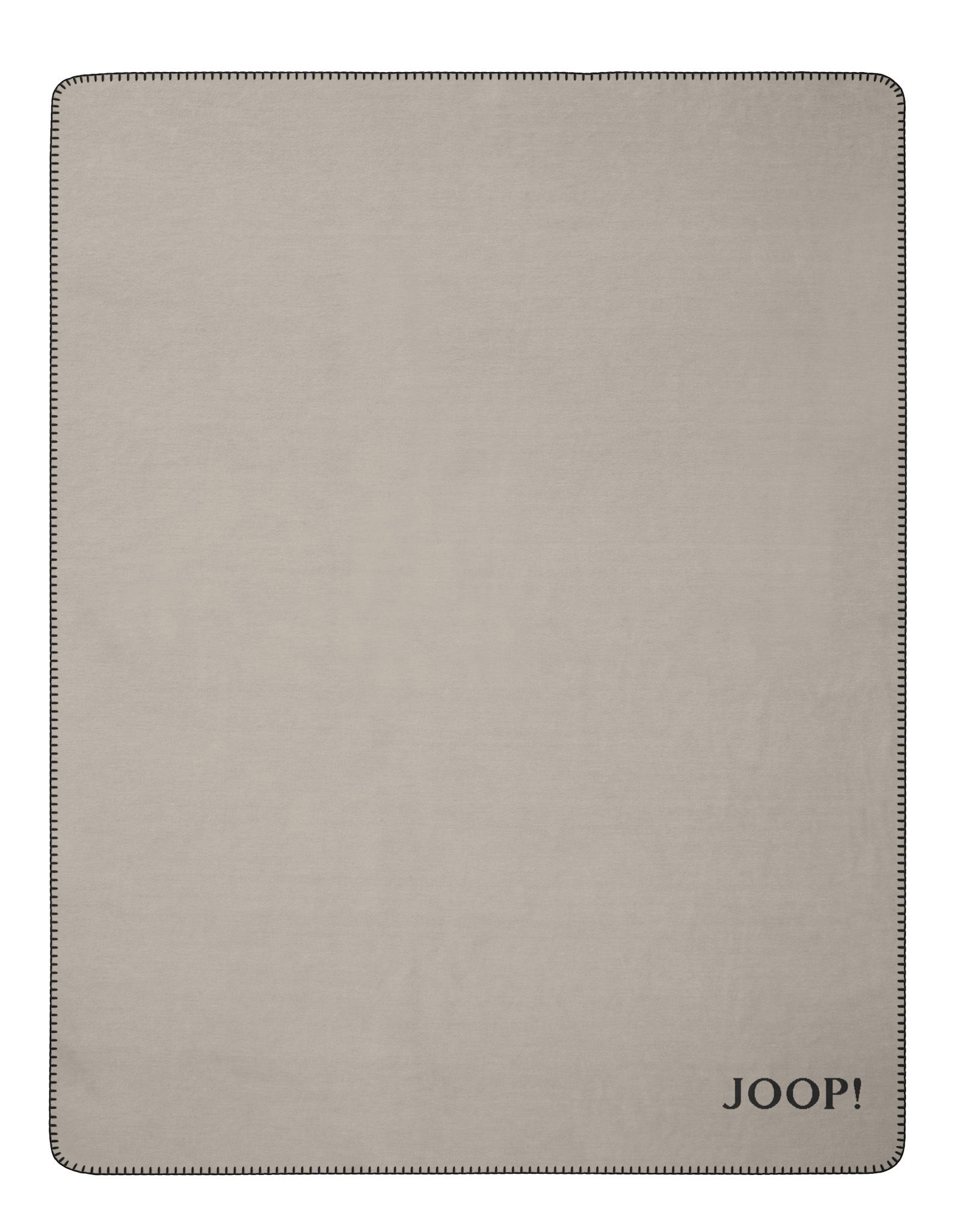 WOHNDECKE Uni Doubleface 150/200 cm - Anthrazit/Hellgrau, Design, Textil (150/200cm) - Joop!