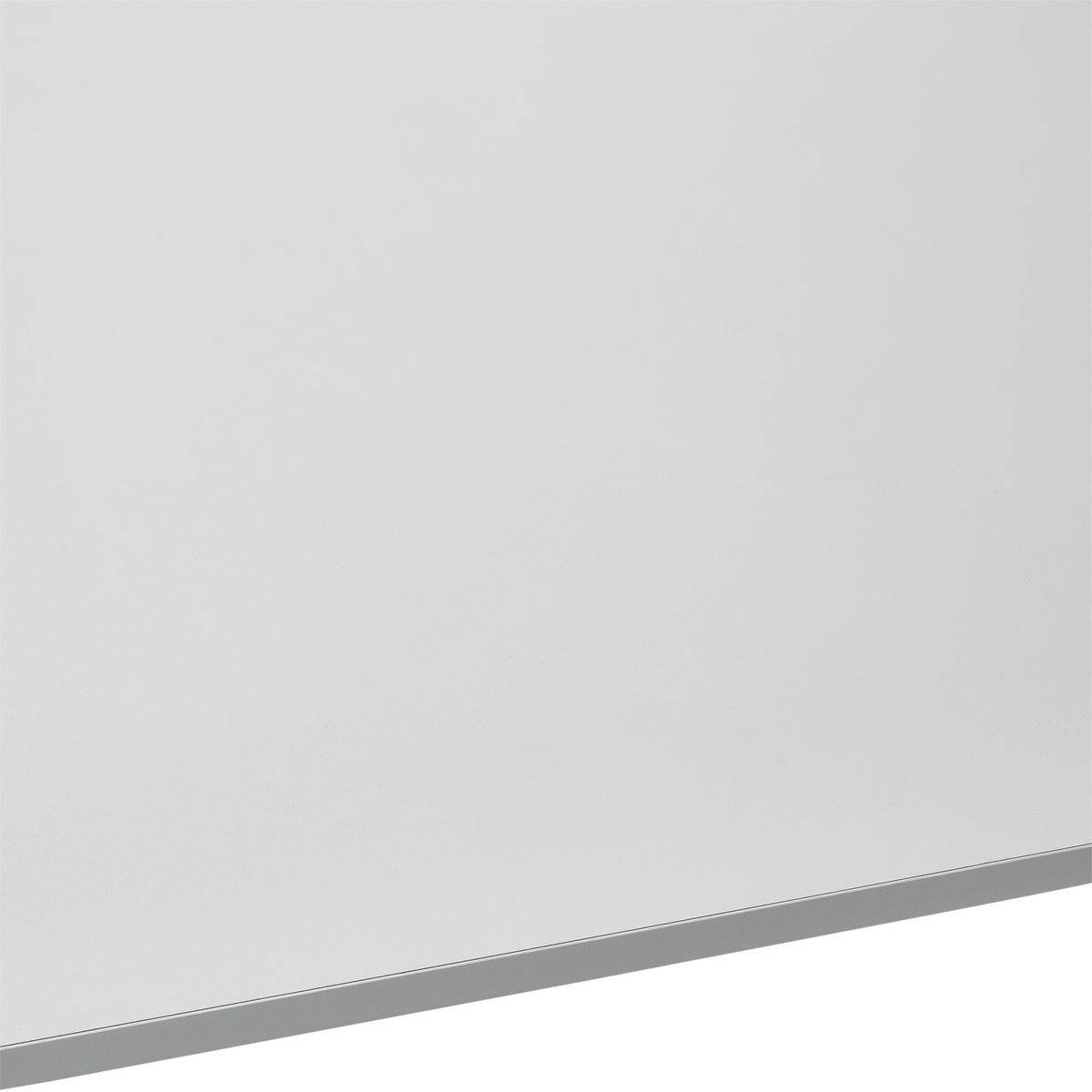 SCHREIBTISCH  Weiß  - Weiß, MODERN, Holzwerkstoff/Metall (115/100/30cm) - MID.YOU