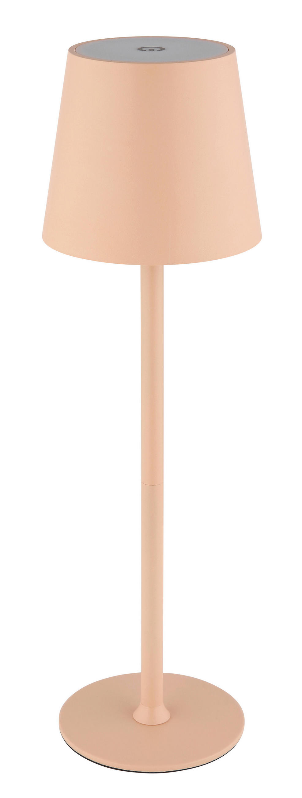 PORTABEL LAMPA VANNIE 10,6/36 cm   - vit/rosa, Trend, metall/plast (10,6/36cm) - Globo
