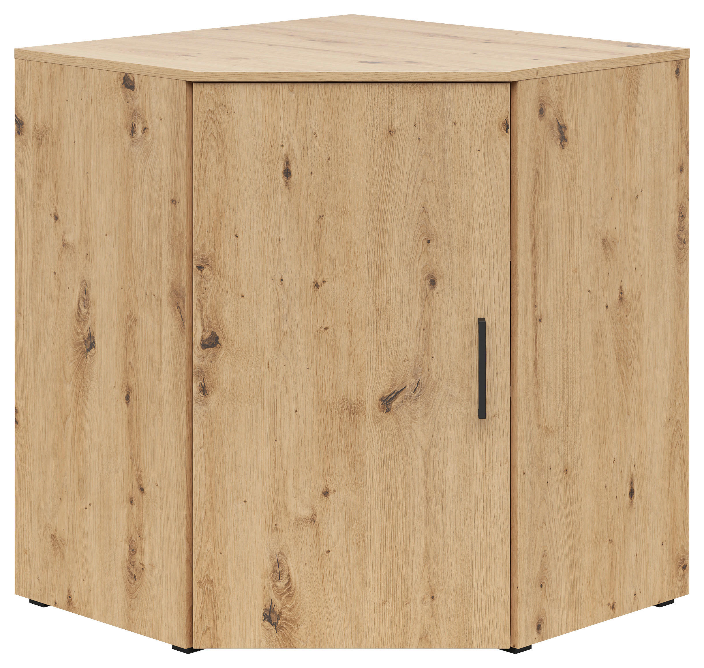 ECKKOMMODE  in 101/83/71 cm  - Anthrazit/Schwarz, MODERN, Holzwerkstoff/Kunststoff (101/83/71cm) - Carryhome
