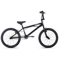 BMX 20 Zoll FREESTYLE 519B  - Schwarz, Basics, Metall (70/100/70cm) - Atrigo