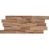 WANDVERKLEIDUNG Bangkirai  - Hellbraun, Basics, Holz (50/20/1.8cm)