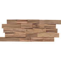 WANDVERKLEIDUNG Bangkirai  - Hellbraun, Basics, Holz (50/20/1.8cm)