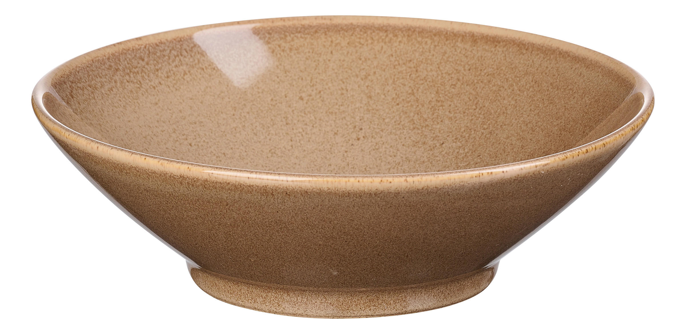SUPPENSCHALE Hellbraun Porzellan Sahara  - Hellbraun, KONVENTIONELL, Keramik (20,5/6cm) - Ritzenhoff Breker