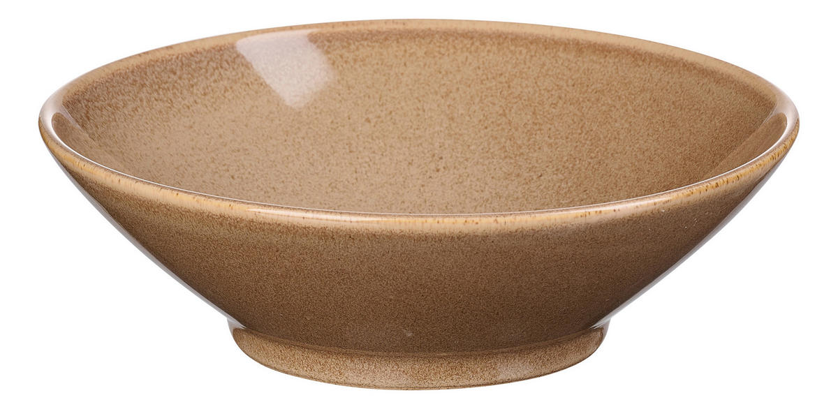 SUPPENSCHALE Hellbraun Porzellan Sahara  - Hellbraun, KONVENTIONELL, Keramik (20,5/6cm) - Ritzenhoff Breker