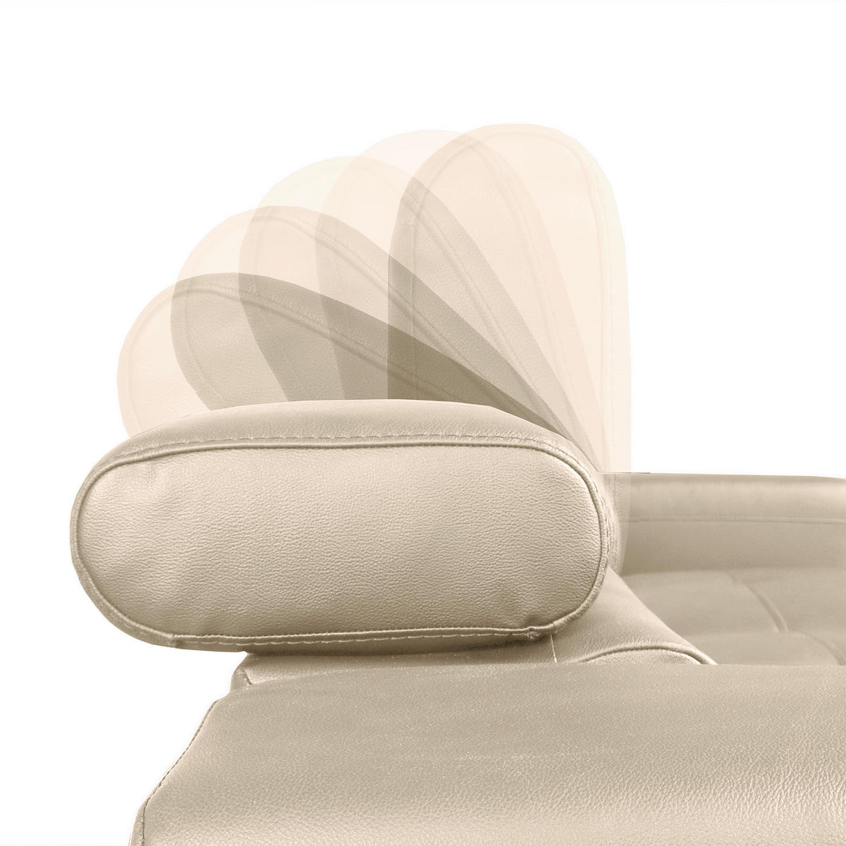 ECKSOFA Grau Echtleder Lederlook  - Schwarz/Grau, Design, Leder/Textil (247/173cm) - Livetastic