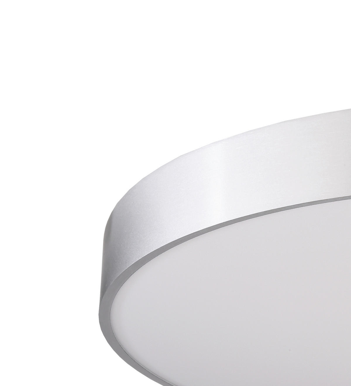 LED-DECKENLEUCHTE Menkar 60/60/9 cm   - Alufarben, KONVENTIONELL, Metall (60/60/9cm)