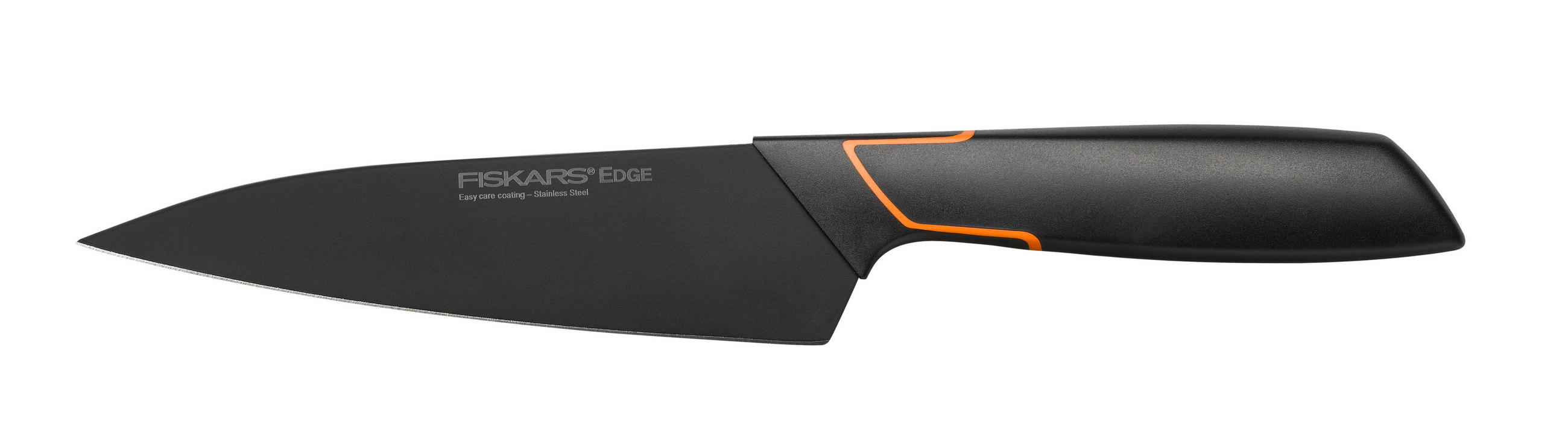 SZAKÁCSKÉS 19 cm  - fekete, Basics, műanyag/fém (19cm) - Fiskars