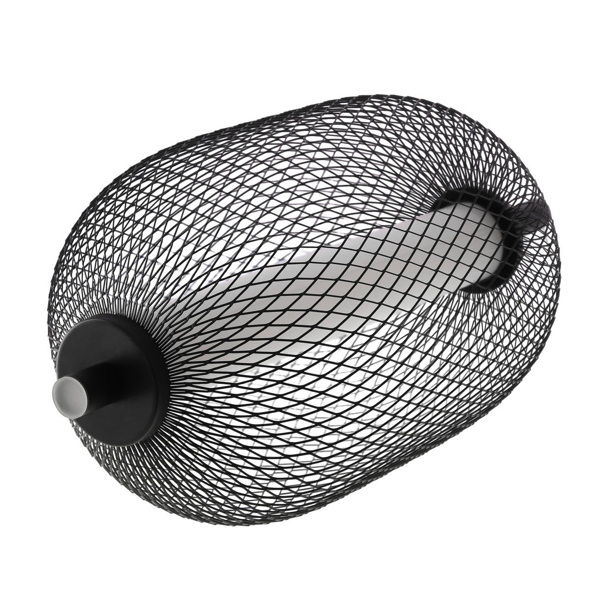 LED-PENDELLEUCHTE 15/15/140 cm  - Schwarz/Weiß, KONVENTIONELL, Kunststoff/Metall (15/15/140cm)