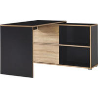 ECKSCHREIBTISCH 120/120/76 cm  in Anthrazit, Sonoma Eiche  - Anthrazit/Sonoma Eiche, Design, Holzwerkstoff (120/120/76cm) - Germania