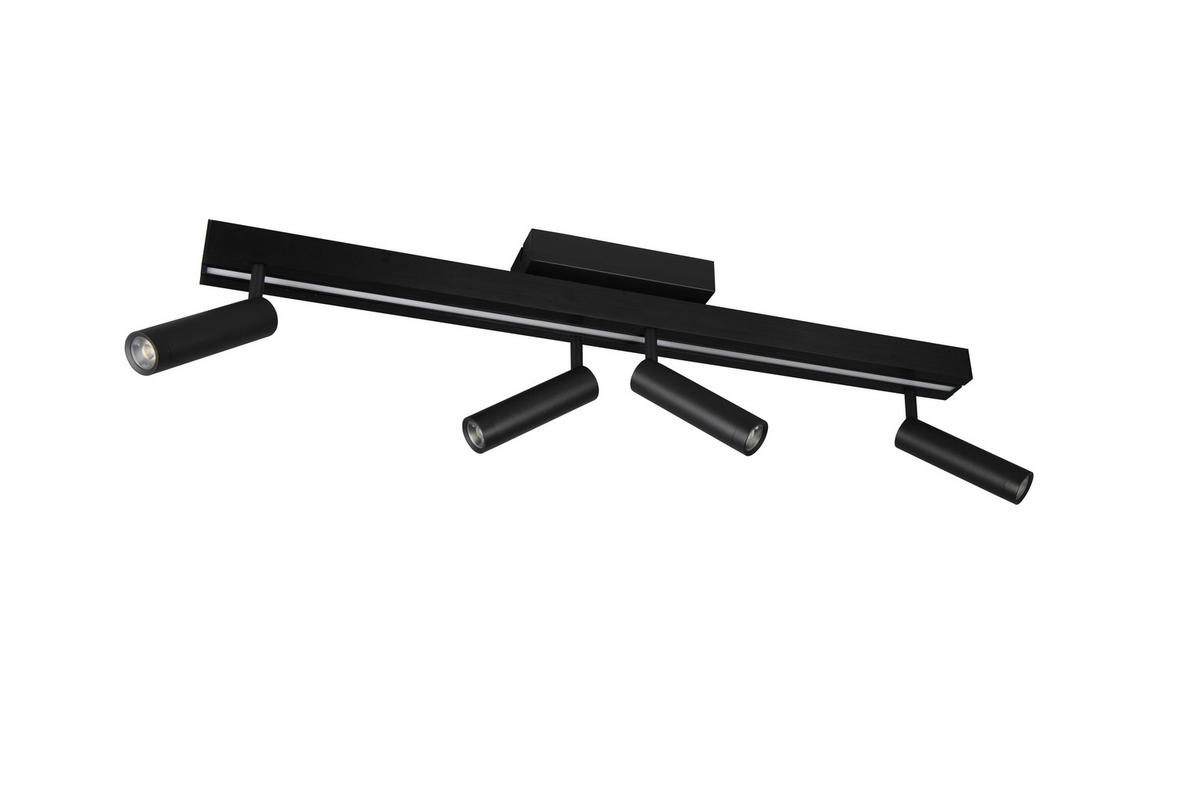 LED-STRAHLER - Schwarz, Basics, Metall (133/23/8,5cm) - Trio Leuchten