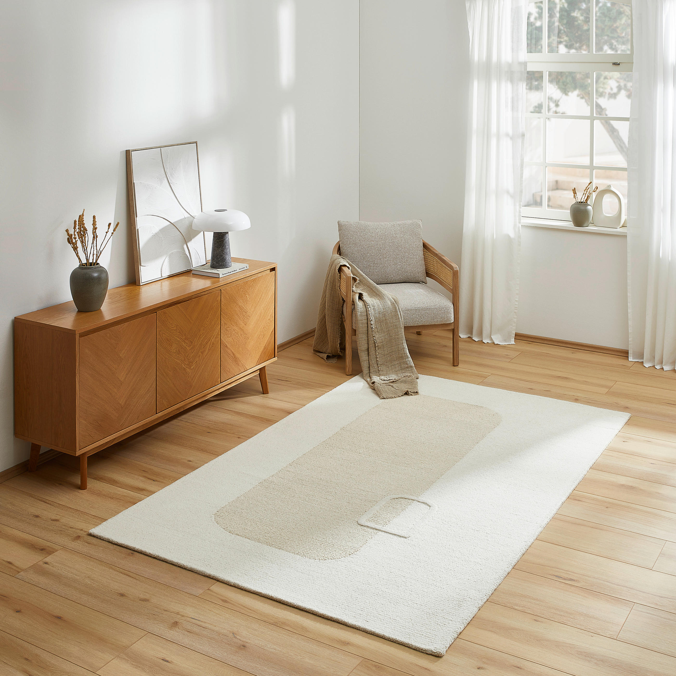 WOLLTEPPICH 160/230 cm  - Design (160/230cm) - Linea Natura