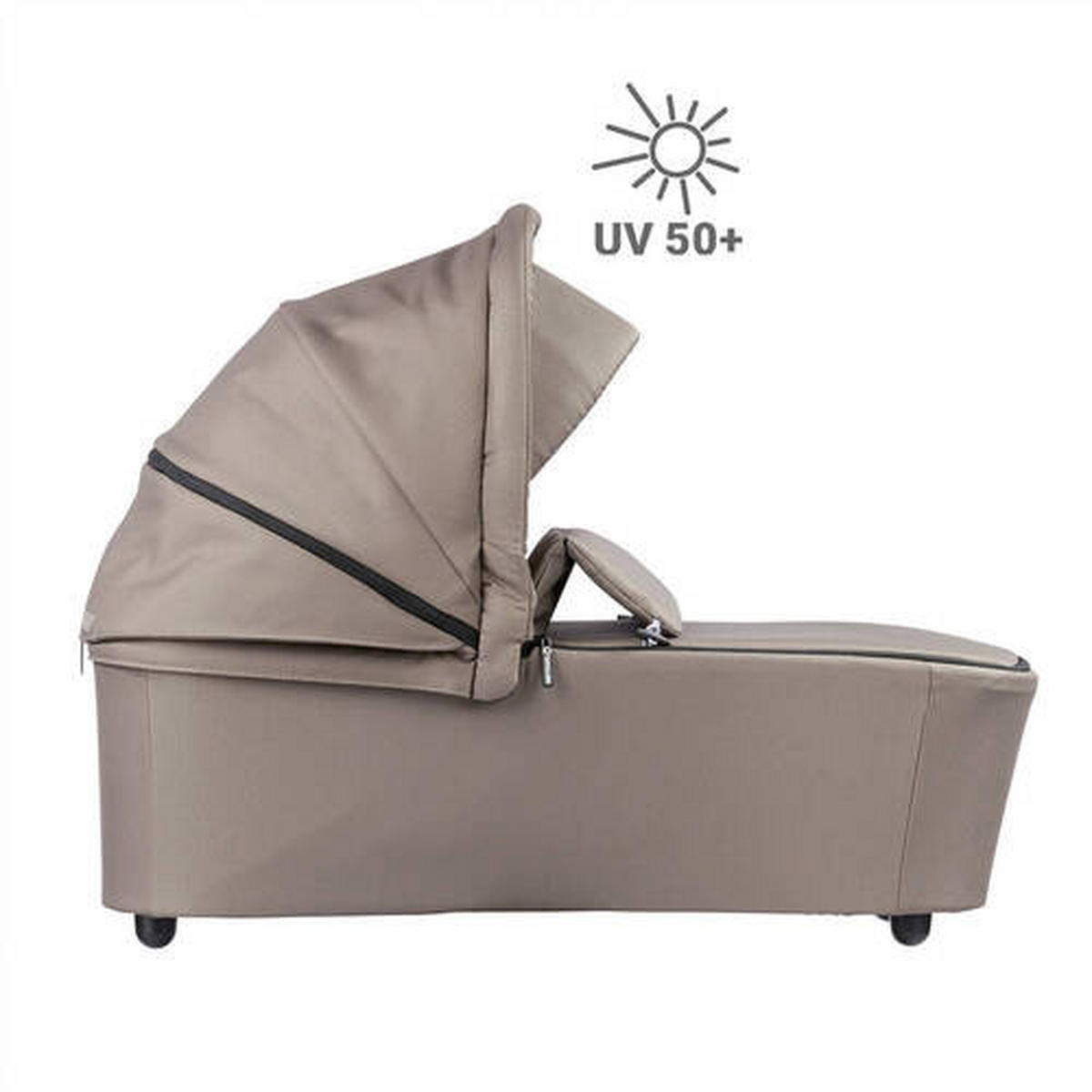 KOMBIKINDERWAGEN FX4 Style Set  - Beige/Schwarz, Basics, Textil/Metall (57/129/100cm) - Gesslein