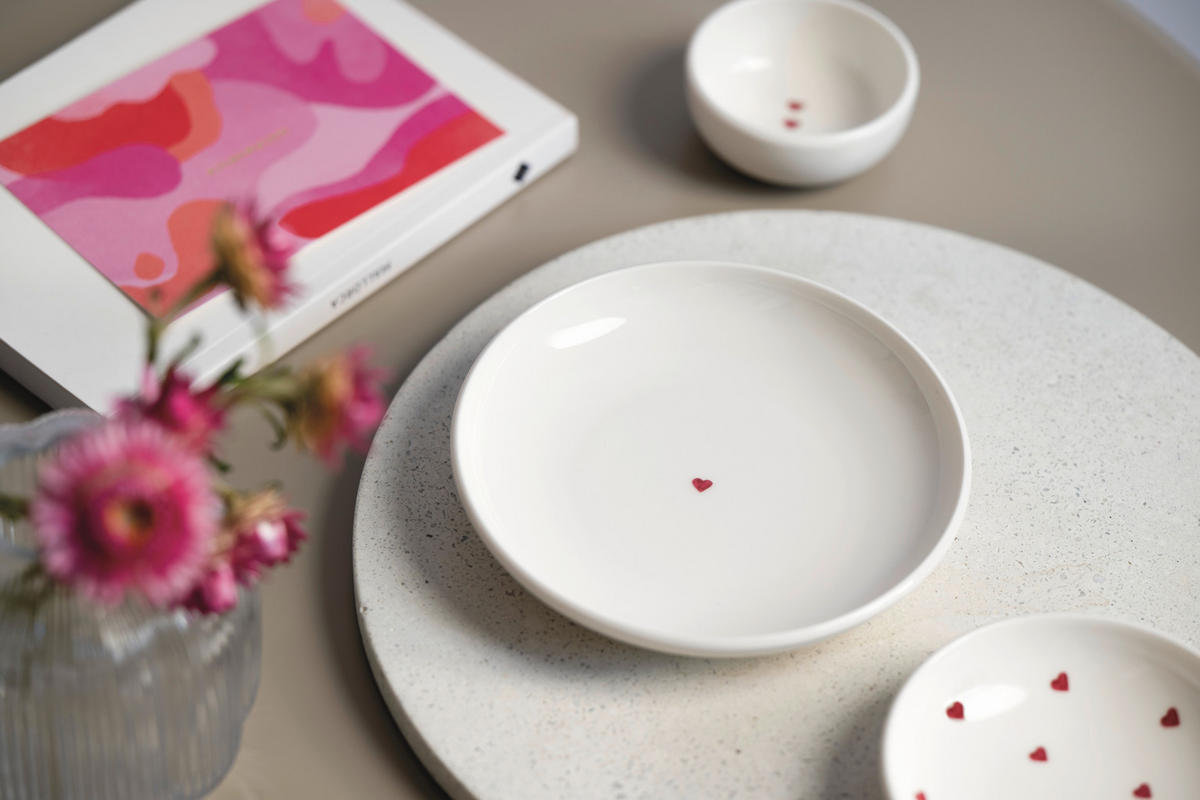 TELLER Weiß 16/3 cm With Love  - Weiß, KONVENTIONELL, Keramik (16/3cm) - Villeroy & Boch