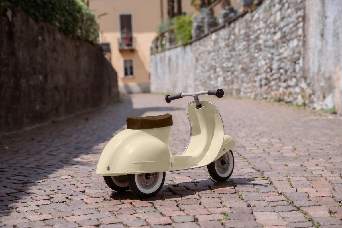 LAUFRAD Primo  - Creme, Basics, Kunststoff/Metall (30/43/76cm)