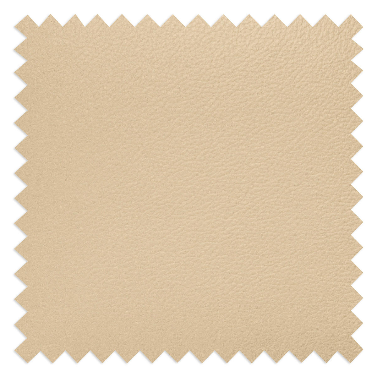 ECKSOFA Beige Echtleder Lederlook  - Beige/Schwarz, Design, Leder/Kunststoff (113/300cm) - Livetastic
