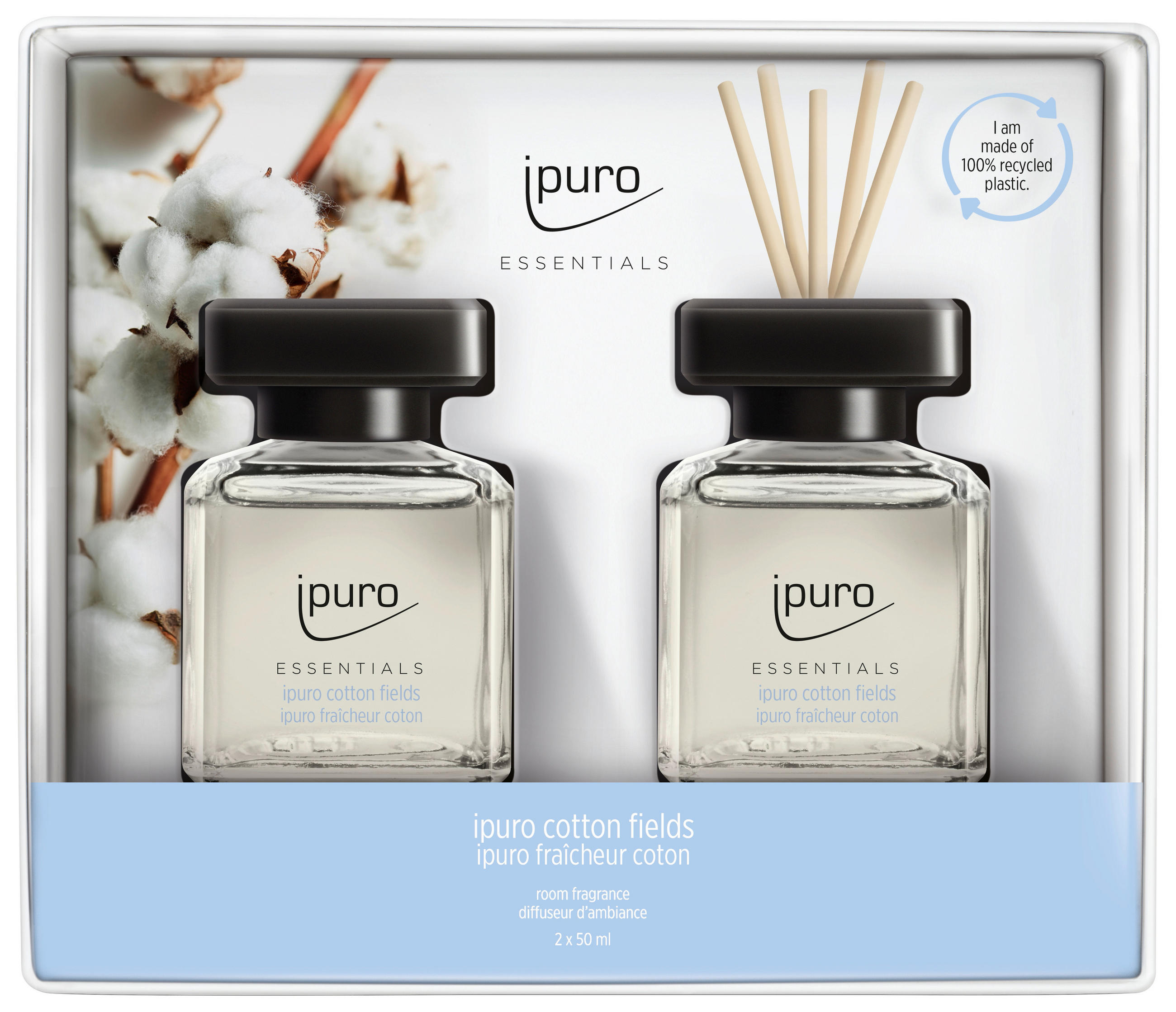 DIFUZOR DE AROME   - Basics, sticlă (100ml) - Ipuro