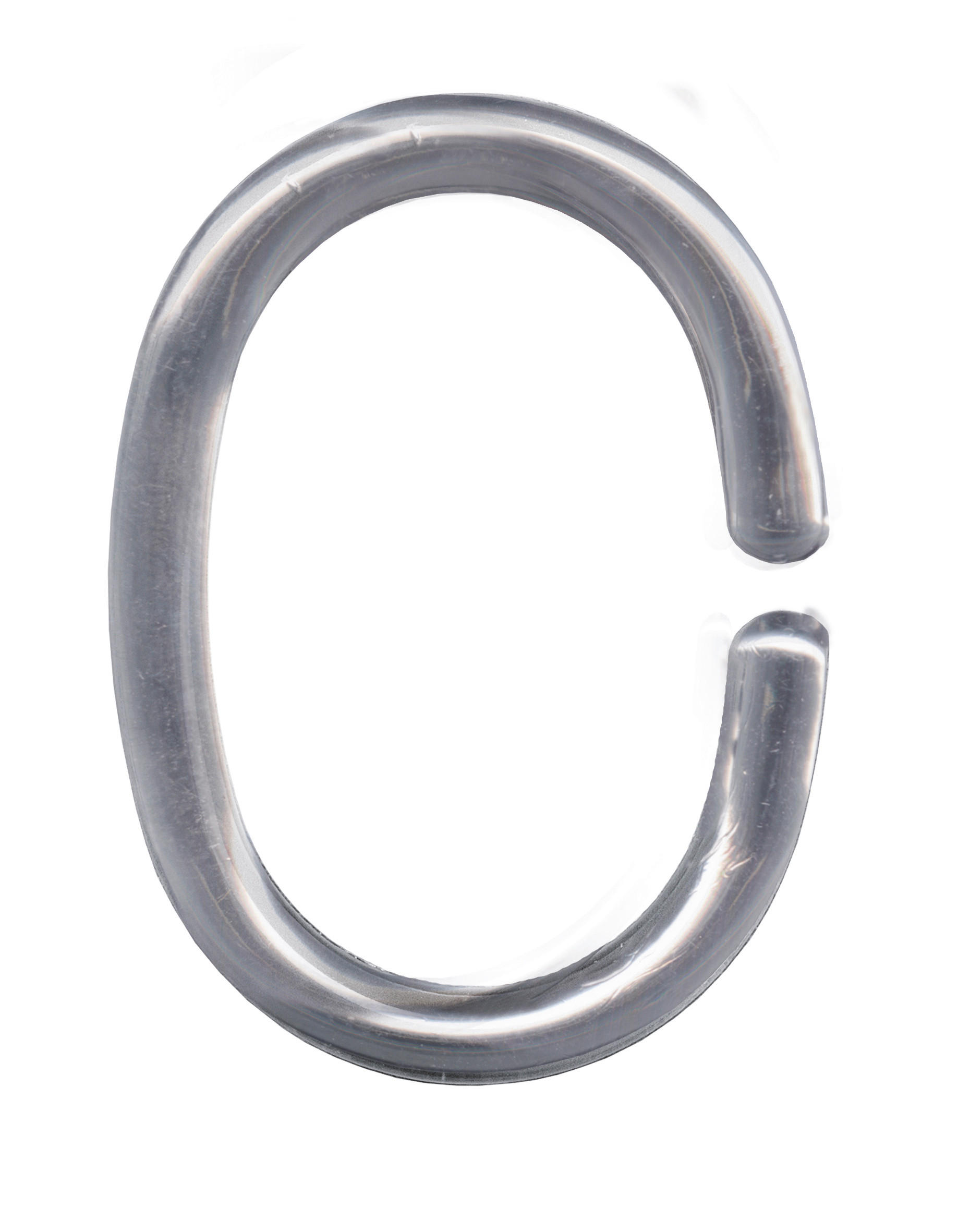 ZUHANYFÜGGÖNY-KARIKÁK  - ezüst, Basics, műanyag (6cm) - Kleine Wolke