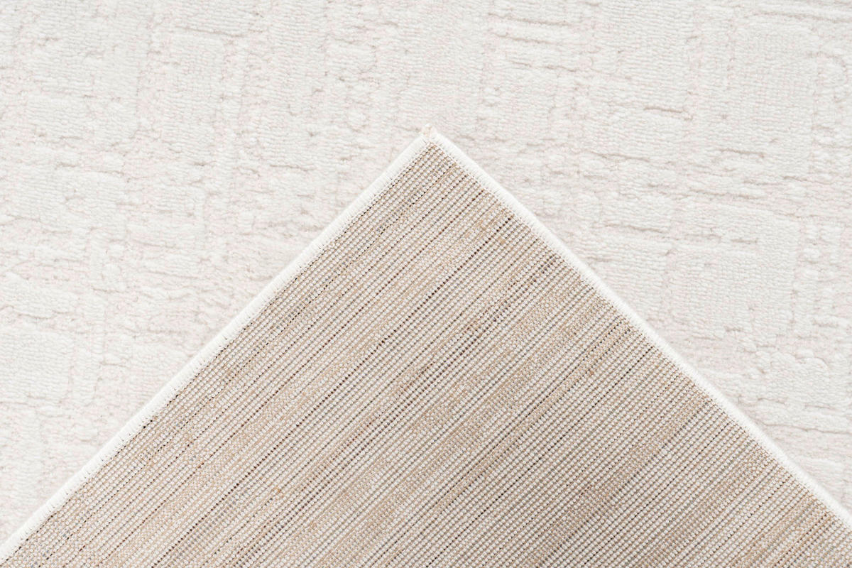 FLACHWEBETEPPICH 200/290 cm Elfenbein rechteckig  - Elfenbein, Basics, Textil (200/290cm) - Kayoom