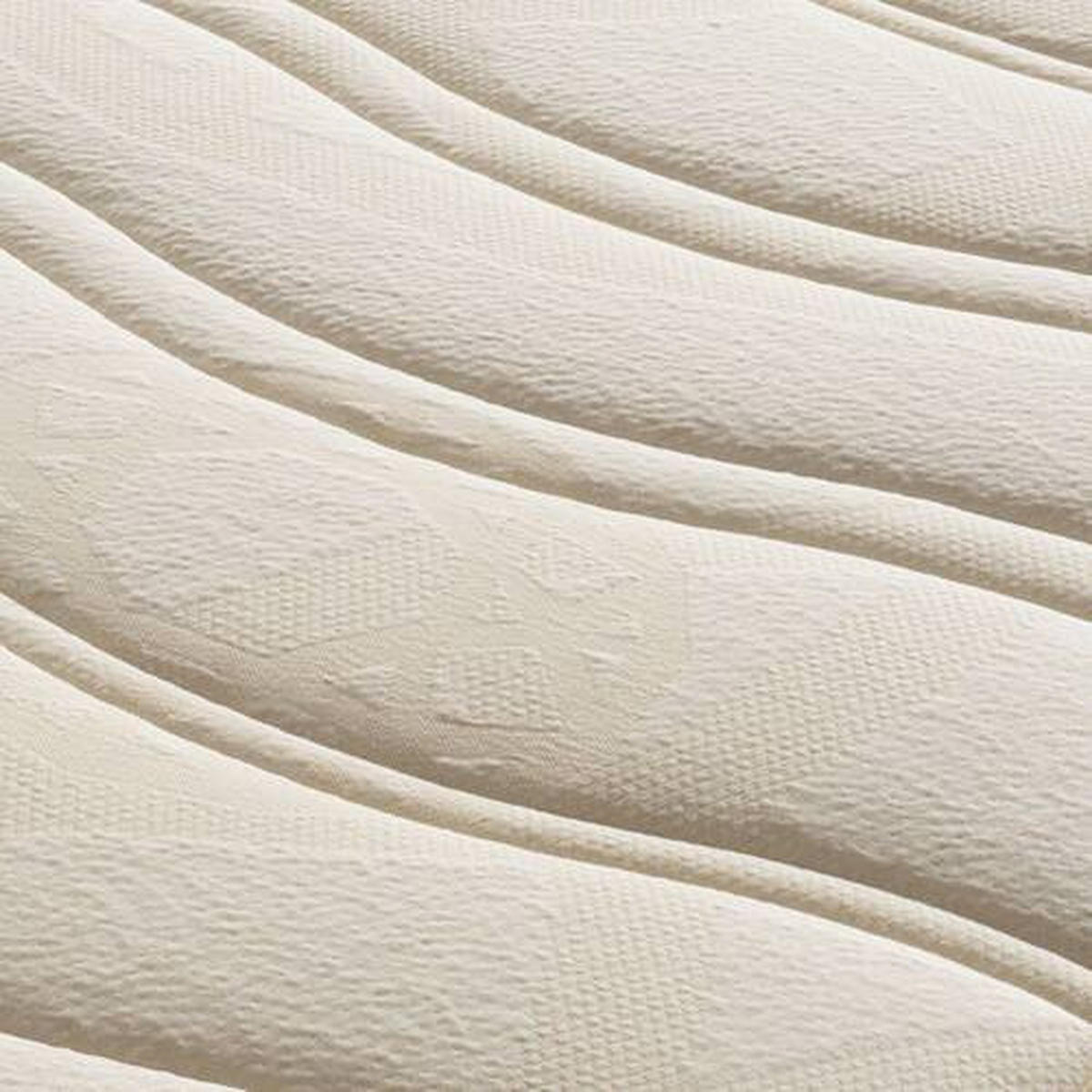 LATEXMATRATZE Waldgrün 80/200 cm Höhe ca. 22 cm 7 -Zonen - Weiß, Basics, Textil (80/200cm) - Linea Natura
