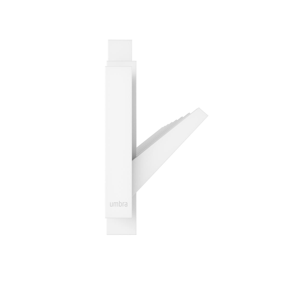 KUKA ZA ODEĆU  bela  plastika  - bela, Osnovno, plastika (72/3/18cm) - Umbra