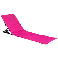 STRANDLIEGE 145/52/47 cm  - Pink, Basics, Kunststoff/Metall (145/52/47cm)